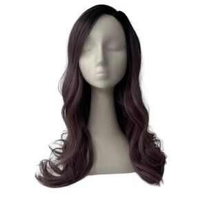 Bobbi Boss Truly Me Lace Front Ombre Pink Wig Wave Side Part Long MLF504 Wynter